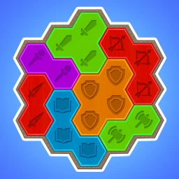 Symbol von Hexagon Auto Battle